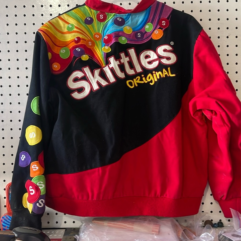 JH Collectibles Skittles Original Jacket - Red and Black